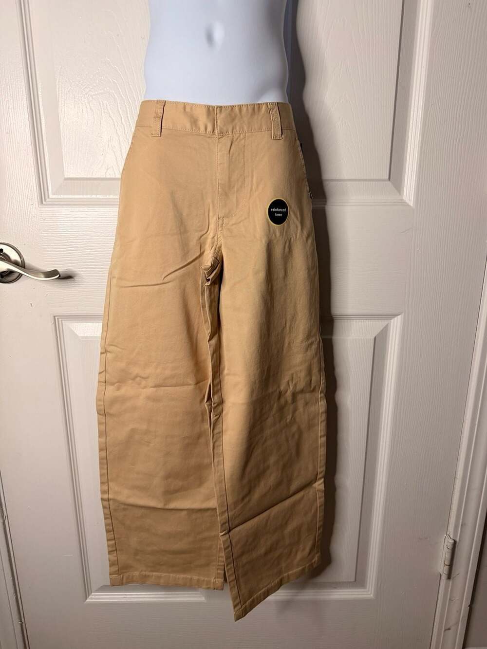 art class Wide Leg Pants Size 8 Tan Reinforced Knee